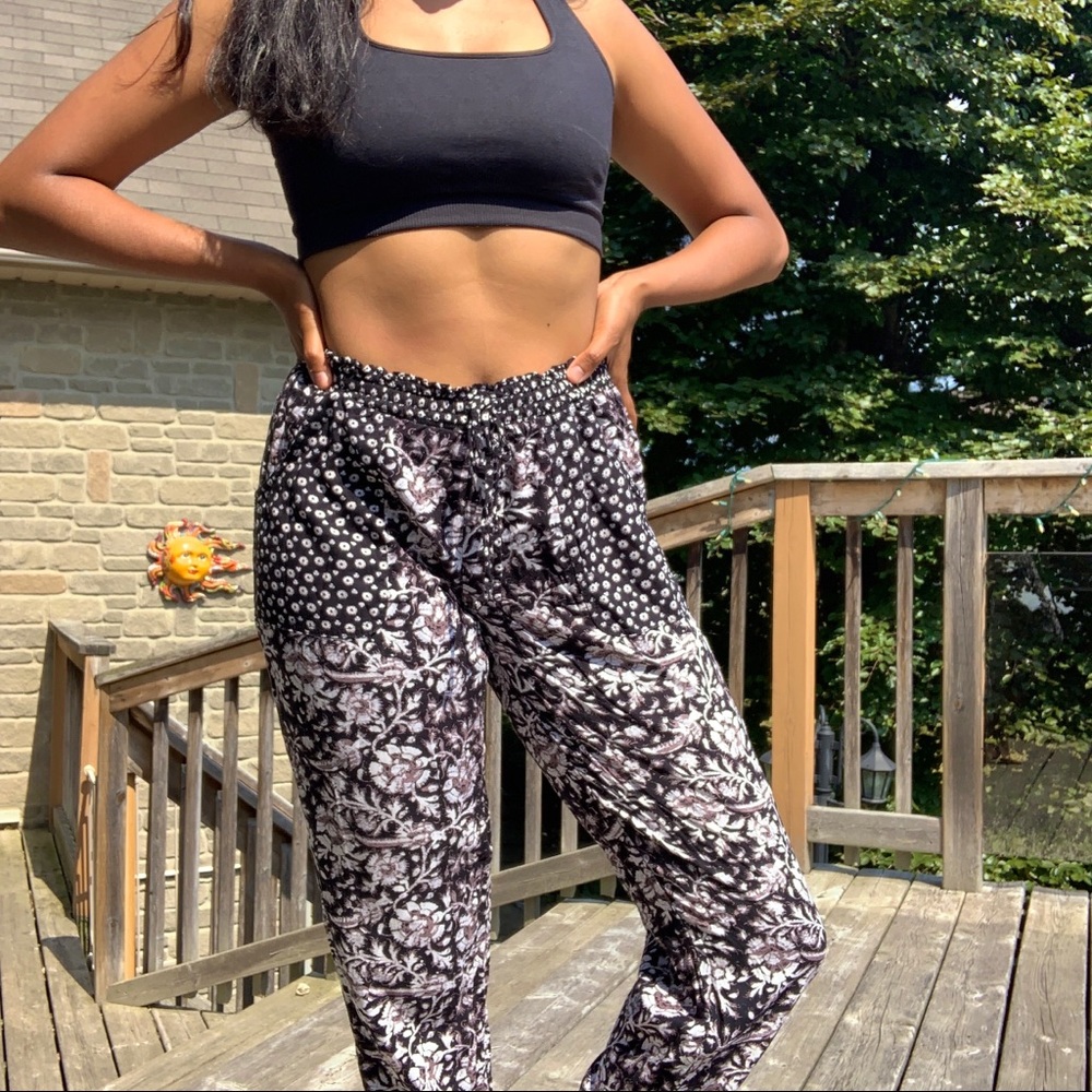 Printed Hippy Pants